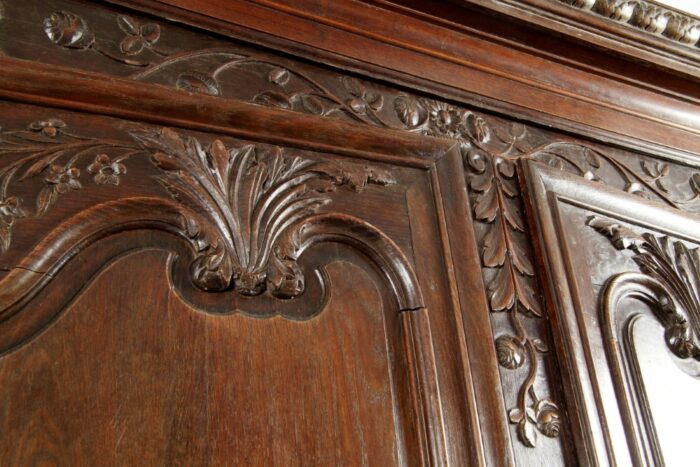 18th Century French Provincial Walnut Armoire - Image 3
