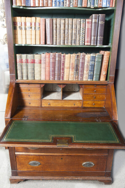antique bookcase secretaire french 884 a scaled