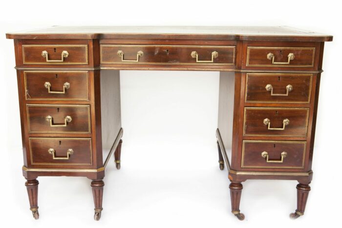 19th Century Antique Desk by Bertram (London) - Image 5