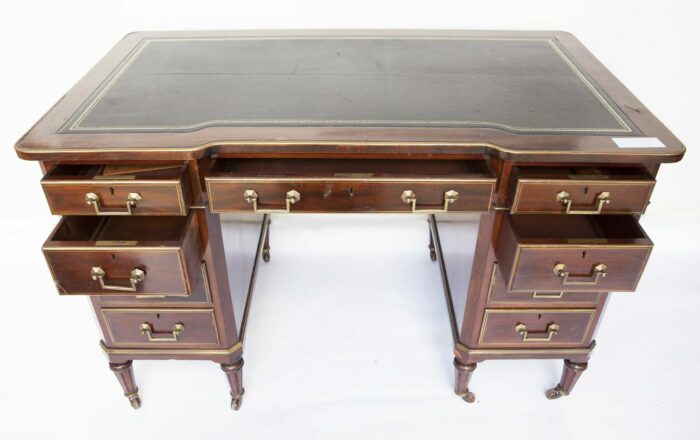 19th Century Antique Desk by Bertram (London) - Image 2
