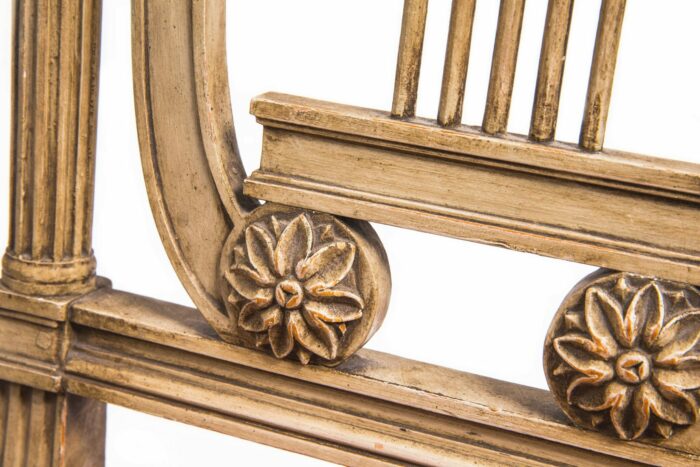 Set Of 6 19th Century French Decorated Louis XVI Dining Chairs - Image 5