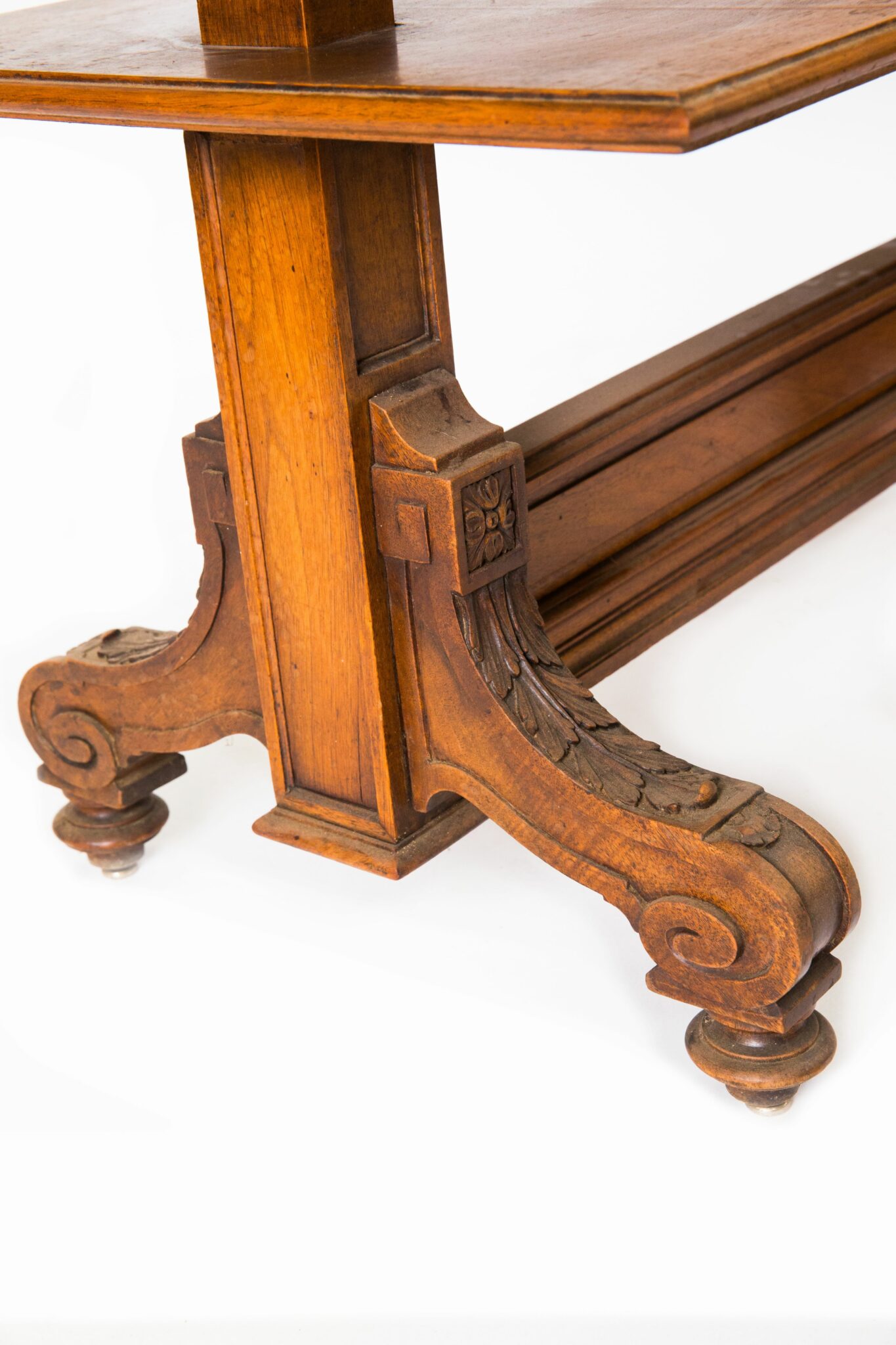 19th Century French Henri II Walnut Antique  Etagere - Image 5