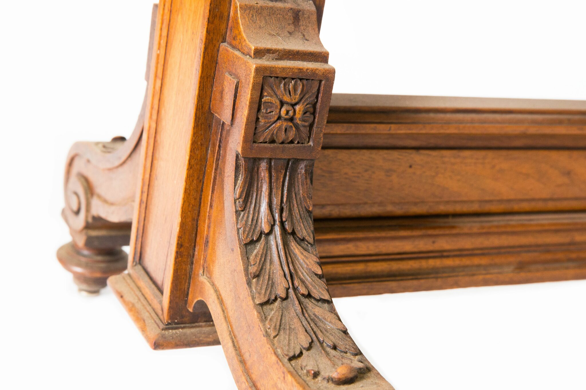 19th Century French Henri II Walnut Antique  Etagere - Image 4