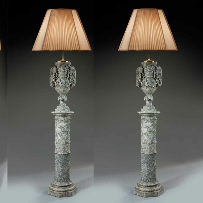 antique floor lamp french alabaster 8006 d