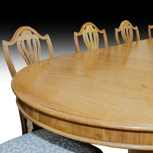 antique mahogany dining table english 52H aa 1