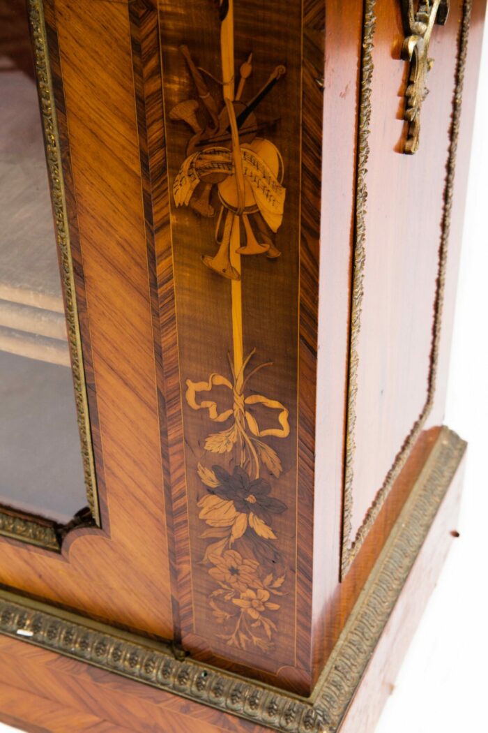 Matched Pair 19th Century Kingwood Pier Cabinets - Image 4