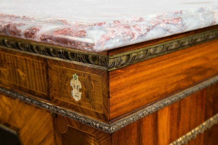 Matched Pair 19th Century Kingwood Pier Cabinets - Image 5