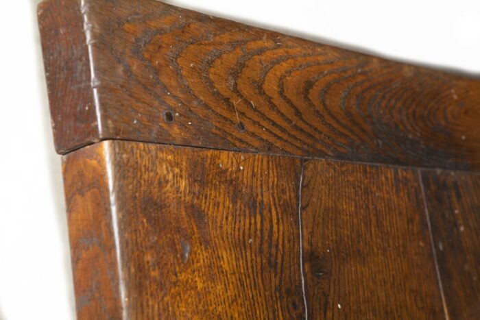 19th Century English Oak Serving Table - Image 7