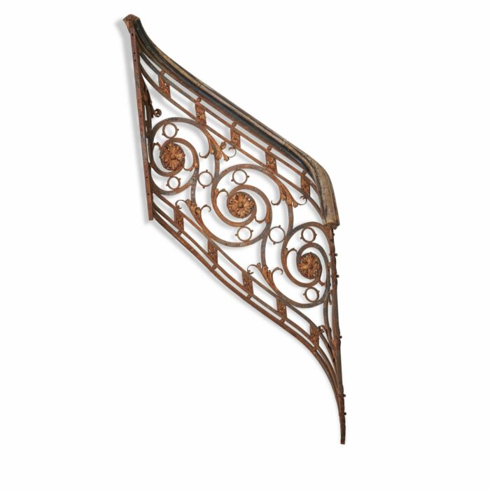 Wrought Iron Antique Balustrade - Image 4