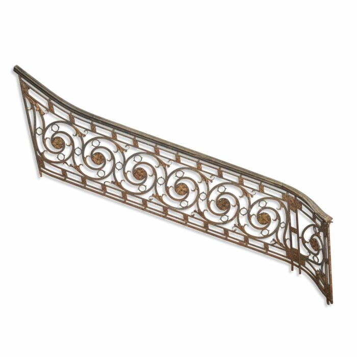 Wrought Iron Antique Balustrade - Image 5