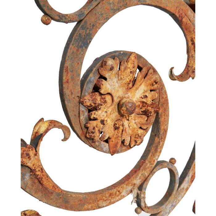 Wrought Iron Antique Balustrade - Image 6
