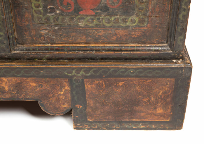 19th Century Folk Art Coffer - Image 4