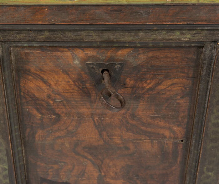19th Century Folk Art Coffer - Image 5