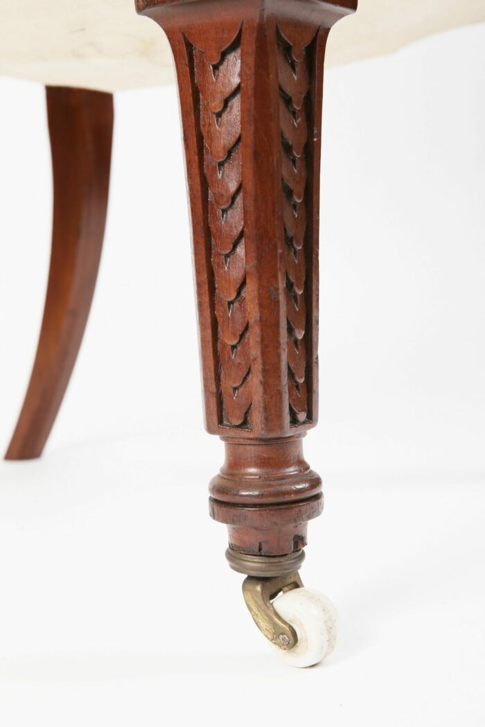 Eight English Antique Dining Chairs - Image 4