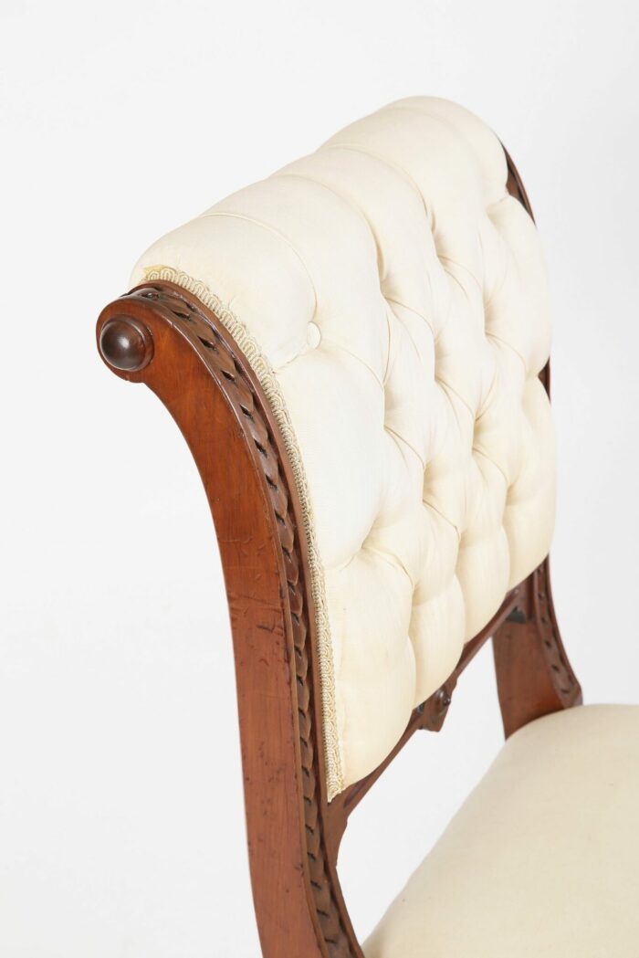 Eight English Antique Dining Chairs - Image 3