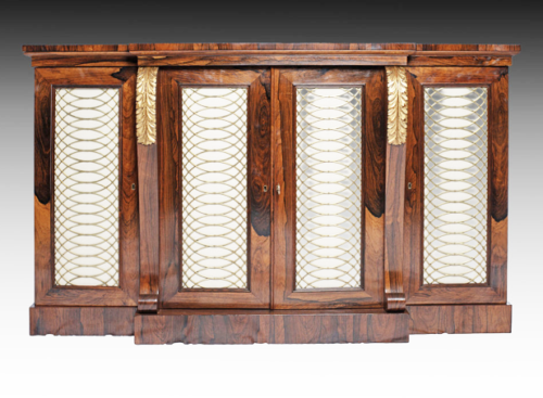 english regency side cabinet 1