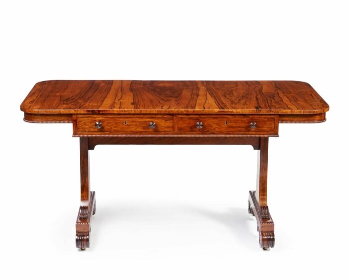 English Regency Antique Sofa Table - Image 9