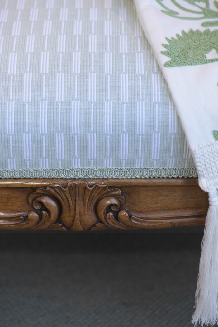 English Walnut Chaise Longue by Holland & Sons - Image 5