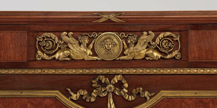 Exceptional 19th Century French Parquetry Side Cabinet - Image 2
