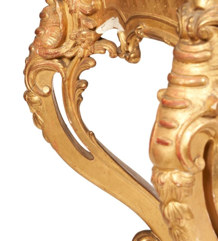 French Antique Console Table - Image 5