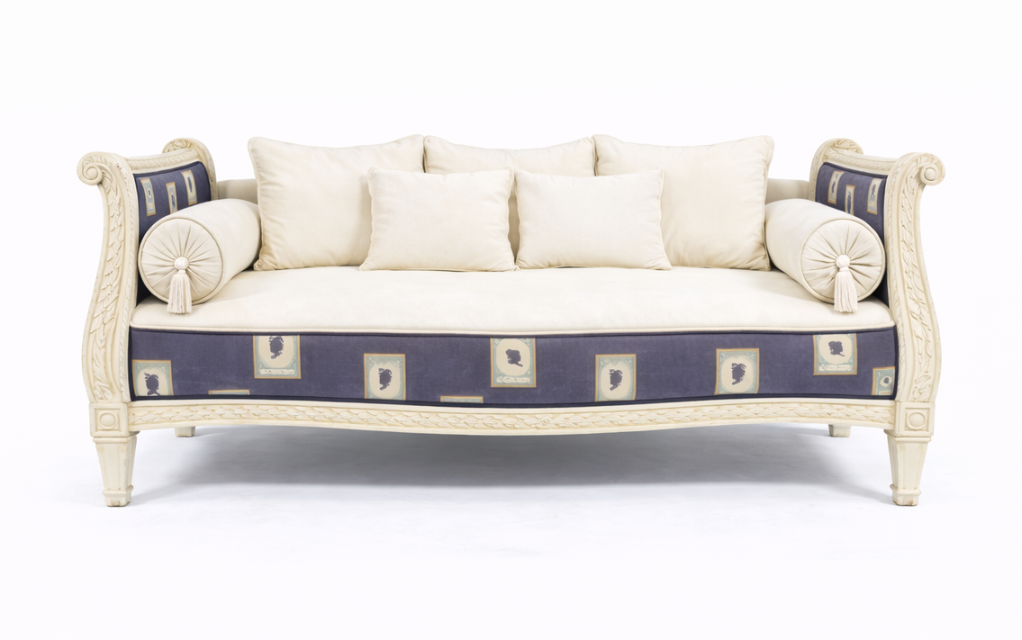 19th century French antique day bed