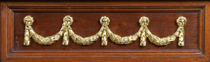French Antique Pedestal Desk - Image 10