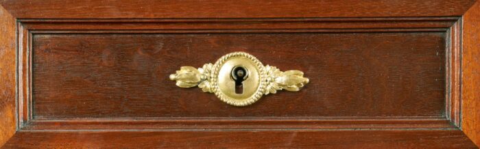 French Antique Pedestal Desk - Image 9