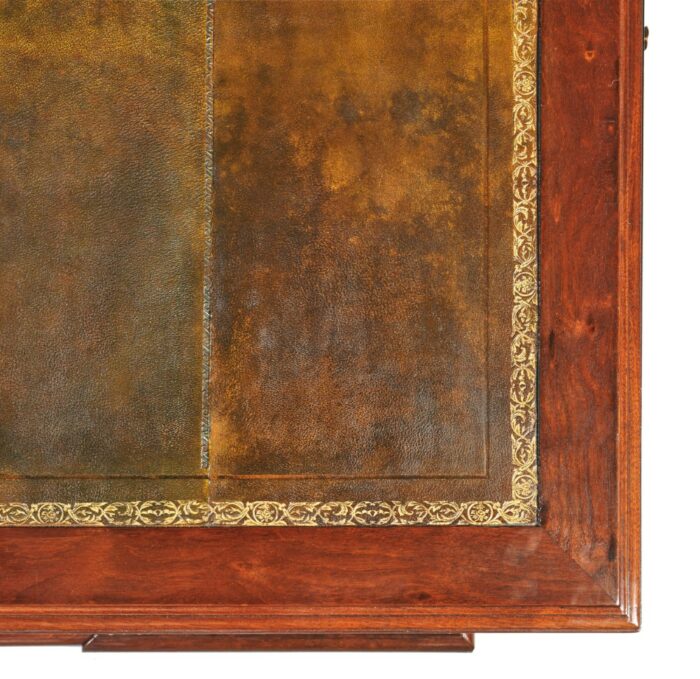 French Antique Pedestal Desk - Image 3
