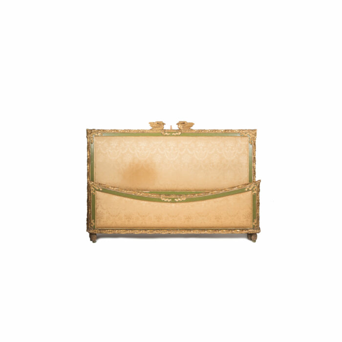 French Gilded King Size Bed - Image 5