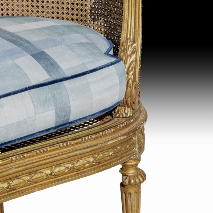 French Louis XVI Settee - Image 3