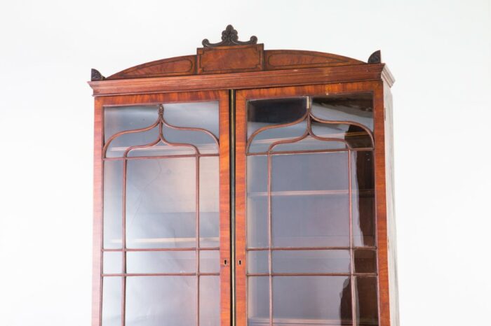 georgian secretaire bookcase 1056 f