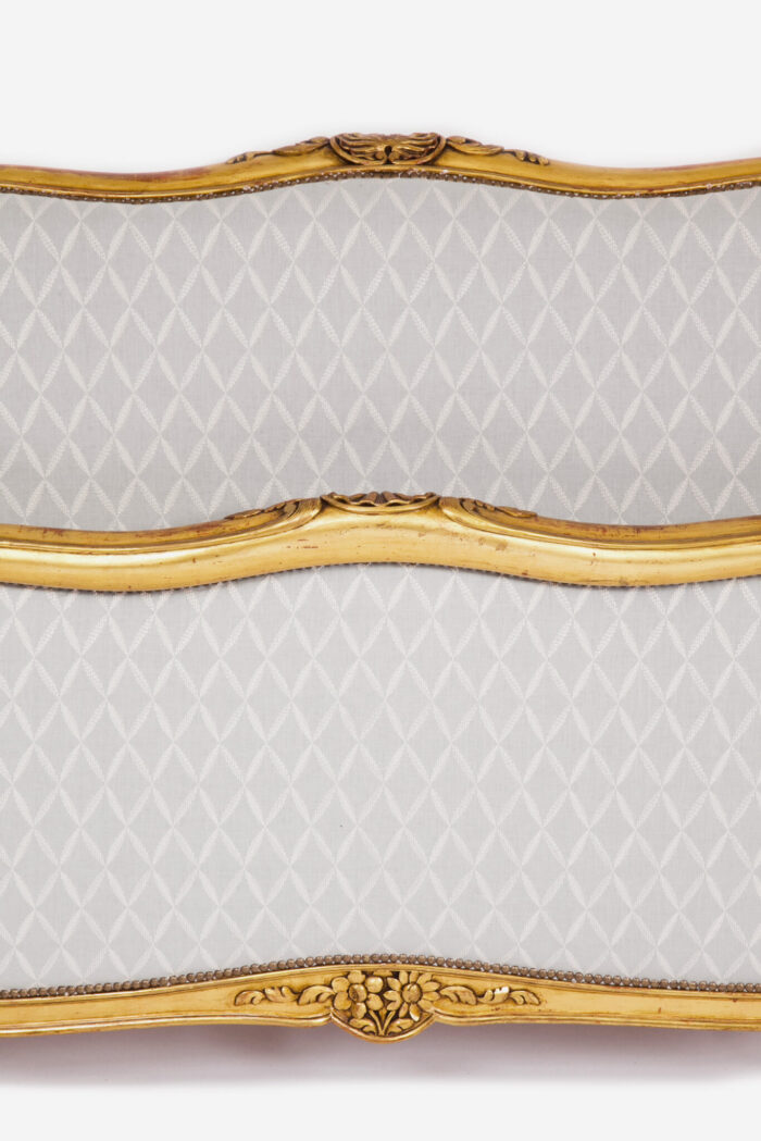 20th Century French Gilded Queen Bed - Image 5
