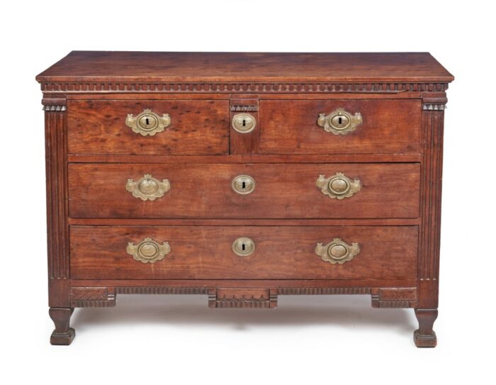 louis philipe antique commode mahogany 4lap45 a