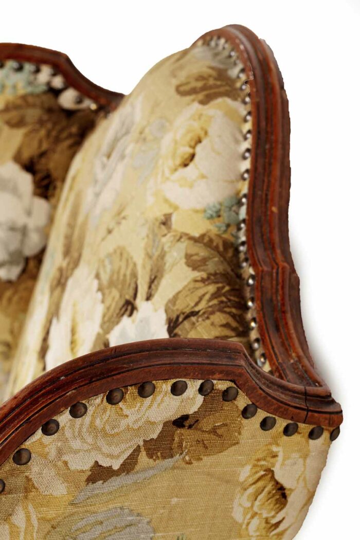 Fine French Walnut Louis XV Armchair - Image 4