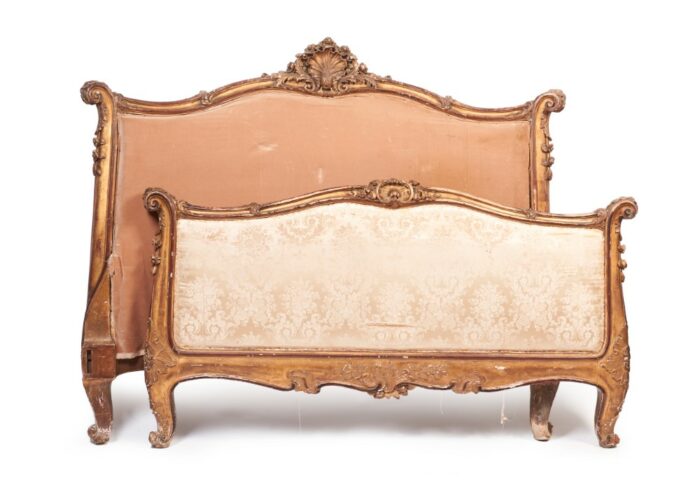 louis xv french bed antique 47k d