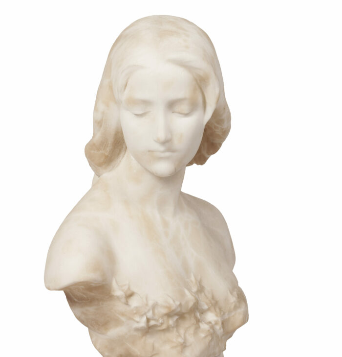 Marble Bust of a Woman - Image 2
