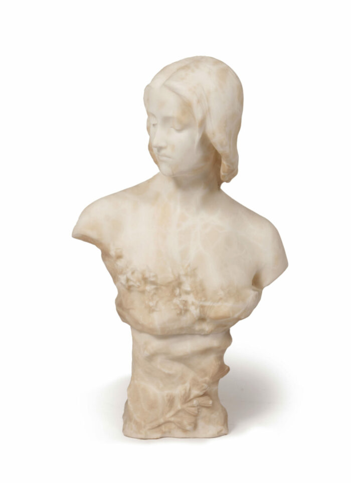 Marble Bust of a Woman - Image 3