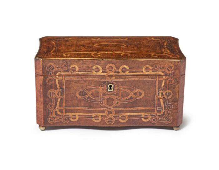 Marquetry Tea Caddy