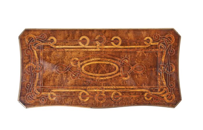 Marquetry Tea Caddy - Image 3