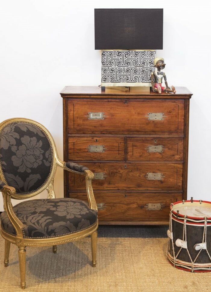 Fine 19th Century Anglo-Colonial Military Chest - Image 5