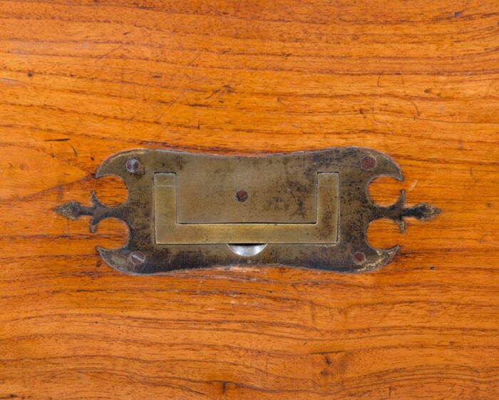 Fine 19th Century Anglo-Colonial Military Chest - Image 8