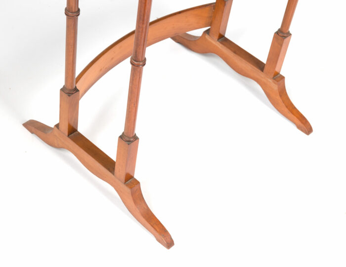 19th Century English Nest of Satinwood Tables - Image 4