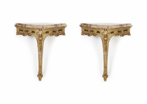 pair small antique console tables 42k a scaled