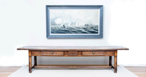 serving table