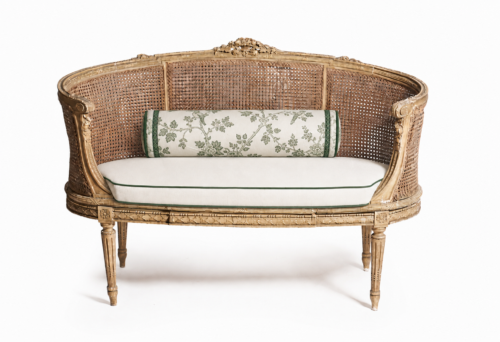 small 19th century french Louis XVI settee