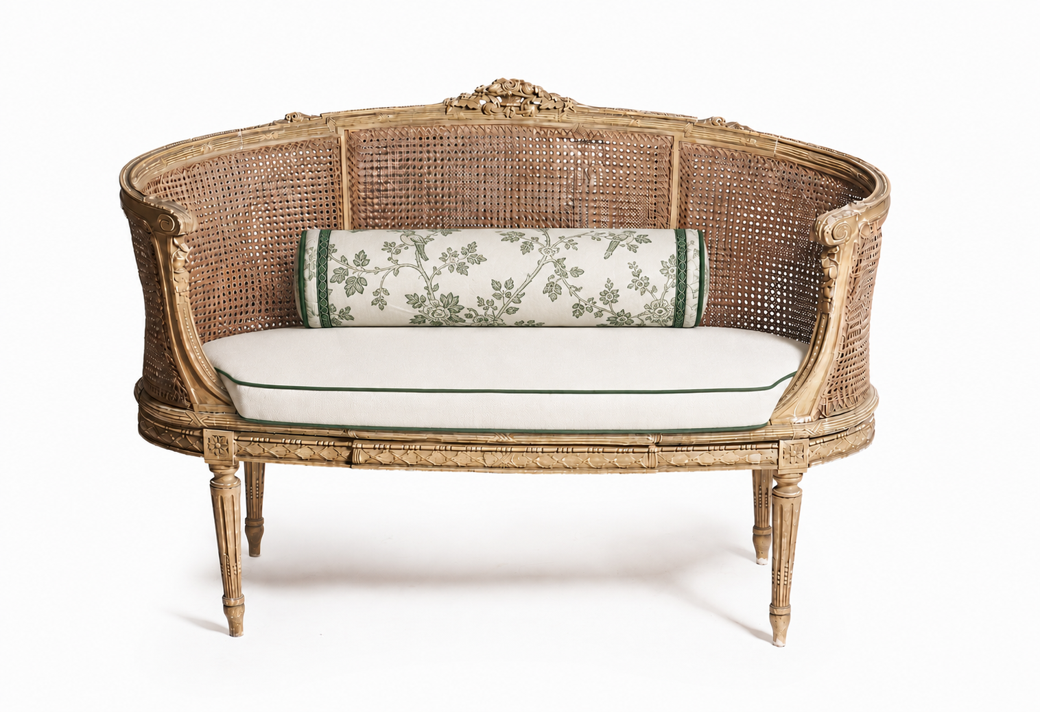 small 19th century french Louis XVI settee