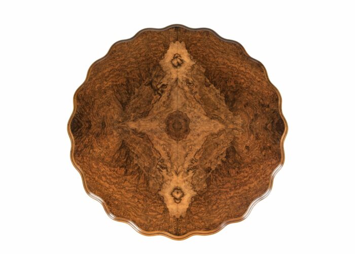 English Walnut Occasional Table - Image 3