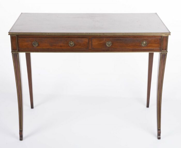 19th Century English Mahogany Console c71 G