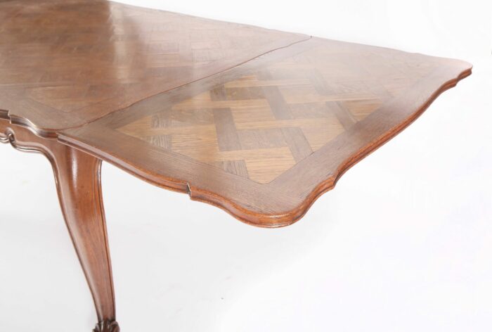 French Louis XV Antique Dining Table - Image 5