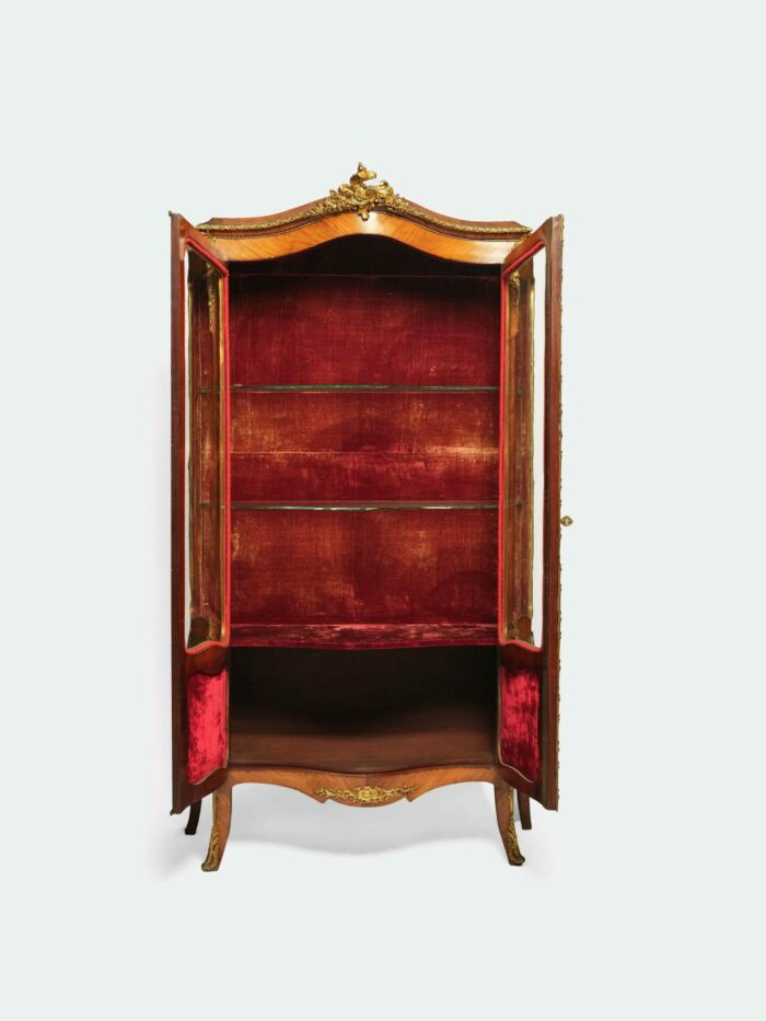19th Century French Louis XV Vitrine - Image 9